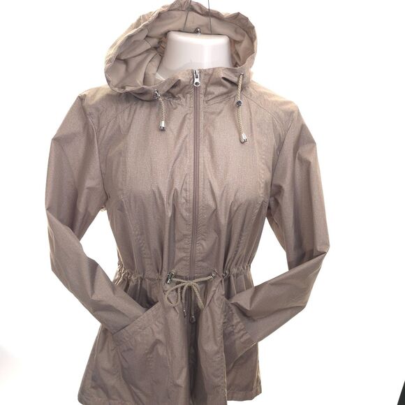 INTL d.e.t.a.i.l.s  Womens XL Dusty Pink Parka In Pocket Jacket Hooded - Picture 6 of 11